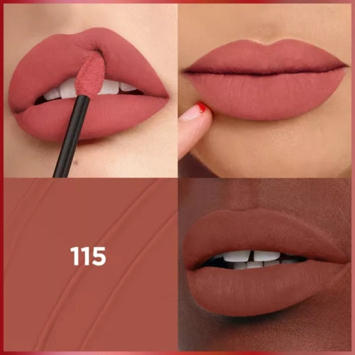 LABIAL INFALLIBLE MATTE 115 SNOOZE YOUR ALARM - LOREAL - Adrissa Beauty - 