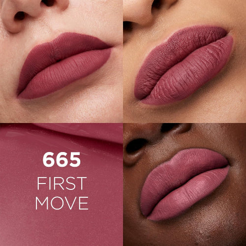 LABIAL INFALLIBLE MATTE 665 FIRST MOVE - LOREAL - Adrissa Beauty - Maquillaje