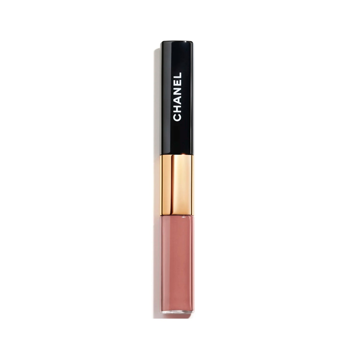 LABIAL LE ROUGE DUO ULTRA TENUE 186 PINK NUDE - CHANEL - Adrissa Beauty - Maquillaje