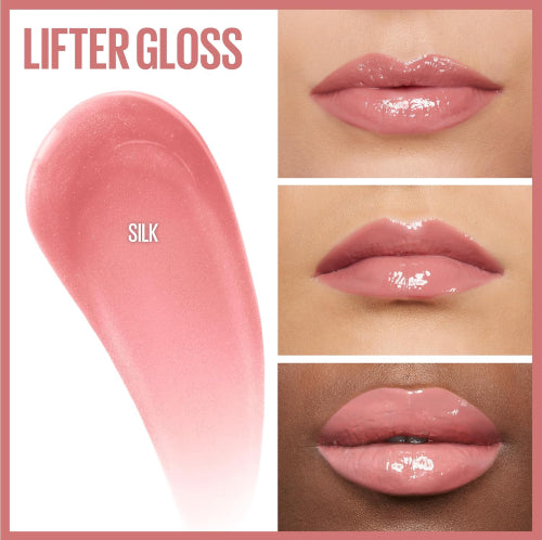 LABIAL LIFTER GLOSS 004 SILK - MAYBELLINE - Adrissa Beauty - Maquillaje