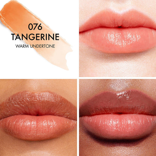 LABIAL LIP GLOW COLOR REVIVING PH ACTIVATED 076 TANGERINE - DIOR - Adrissa Beauty - Maquillaje