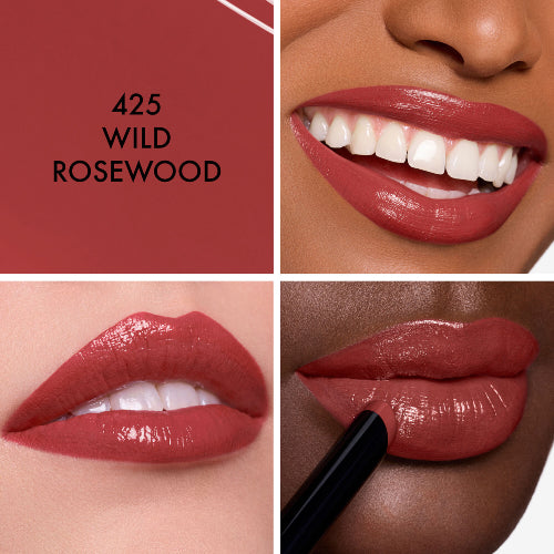 LABIAL ROUGE DIOR ON STAGE 425 WILD ROSEWOOD SHINE - DIOR - Adrissa Beauty - Maquillaje