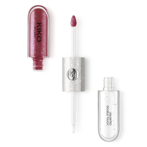 LABIAL UNLIMITED DOUBLE TOUCH 155 NIGHT VIBES - KIKO MILANO - Adrissa Beauty - Maquillaje