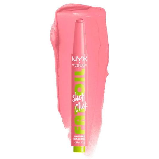 LABIAL FAT OIL SLICK CLICK 02 CLOUT - NYX - Adrissa Beauty - Maquillaje