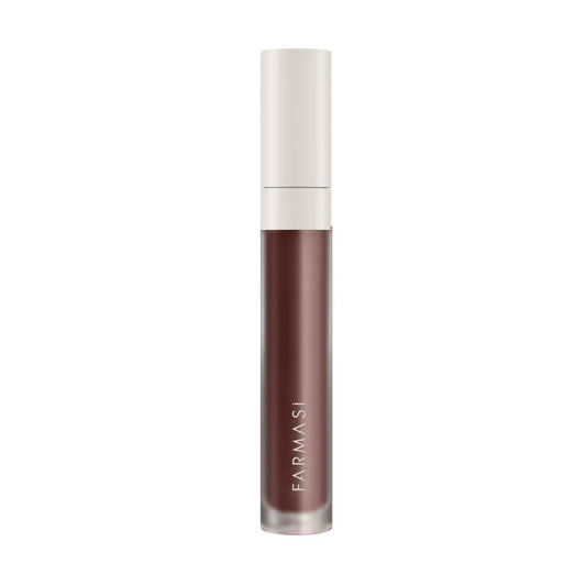 LABIAL LIQUIDO MATTE 218 CHOCOLATE 4ML - FARMASI - Adrissa Beauty - Maquillaje