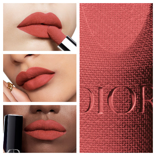LABIAL ROUGE SOIN FLORAL 772 CLASSIC ROSEWOOD VELVET - DIOR - Adrissa Beauty - Maquillaje