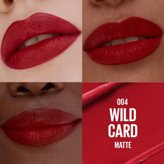 LABIAL SERUM HIDRATANTE MATTE 004 WILD CARD - MAYBELLINE - Adrissa Beauty - Maquillaje