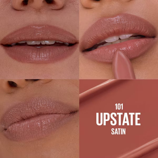 LABIAL SERUM HIDRATANTE SATINADO 101 UPSTATE - MAYBELLINE - Adrissa Beauty - Maquillaje