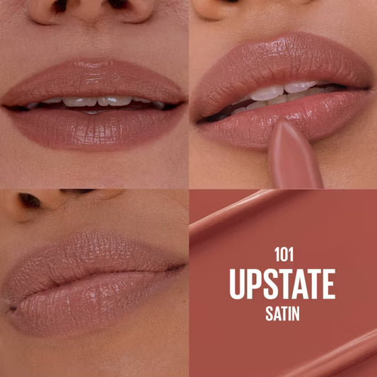 LABIAL SERUM HIDRATANTE SATINADO 101 UPSTATE - MAYBELLINE - Adrissa Beauty - Maquillaje