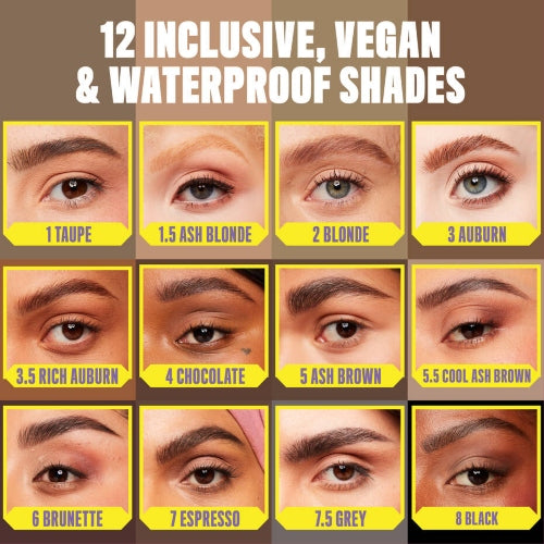 LAPIZ CEJAS MICRO BROW COOL ASH BROWN - NYX - Adrissa Beauty - Maquillaje
