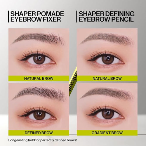 LAPIZ CEJAS SHAPER DEFINING N2 KRAFT BROWN - UNLEASHIA - Adrissa Beauty - Maquillaje