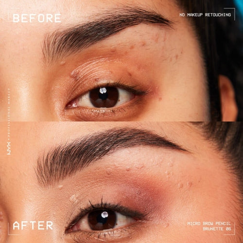 LAPIZ CEJAS MICRO BROW BRUNETTE - NYX - Adrissa Beauty - Maquillaje
