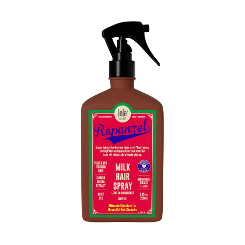 LEAVE IN CONDITIONER MILK SPRAY RAPUNZEL 250ML - LOLA FROM RIO - Adrissa Beauty - Cuidado capilar
