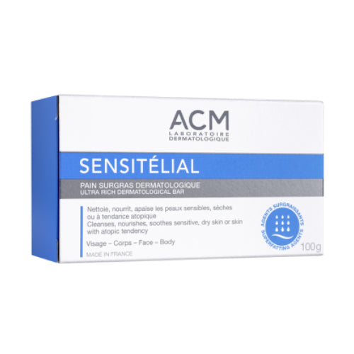 LIMPIADOR FACIAL BARRA SENSITELIAL 100GR - ACM - Adrissa Beauty - Cuidado de la piel