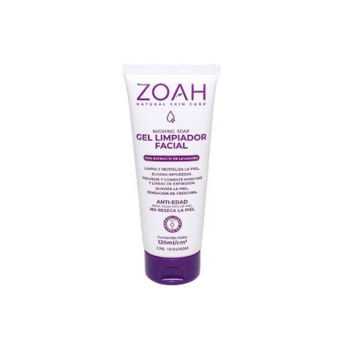 LIMPIADOR FACIAL GEL NIACINAMIDE 120ML - ZOAH - Adrissa Beauty - Cuidado de la piel