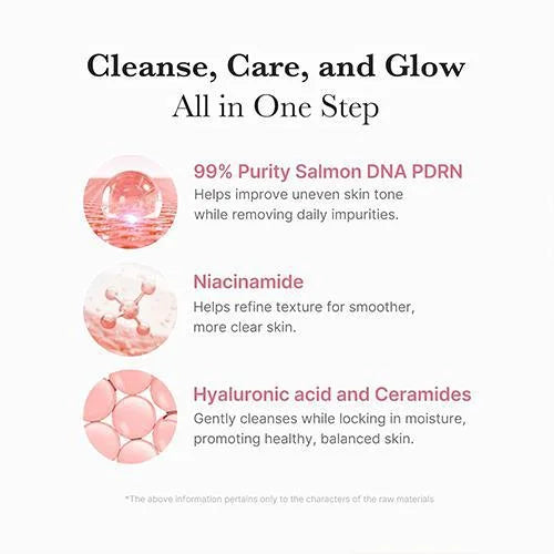 LIMPIADOR FACIAL PDRN PINK NIACINAMIDE WHIP 120GR - MEDICUBE - Adrissa Beauty - Cuidado de la piel