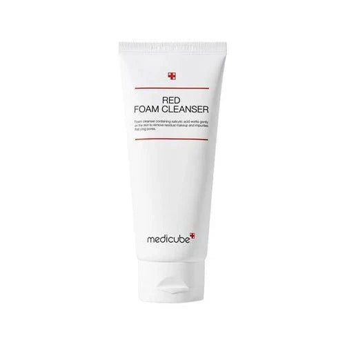 LIMPIADOR FACIAL RED FOAM CLEANSER 120ML - MEDICUBE - Adrissa Beauty - Cuidado de la piel