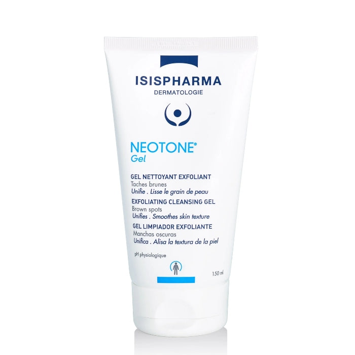 LIMPIADOR GEL EXFOLIANTE NEOTONE 150ML - ISISPHARMA - Adrissa Beauty - Cuidado de la piel