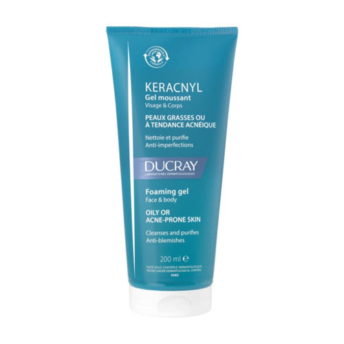 LIMPIADOR GEL KERACNYL ROSTRO Y CUERPO ACNE 200ML