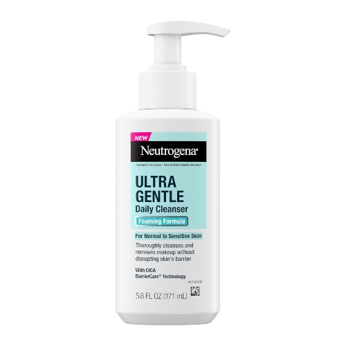 LIMPIADOR ULTRA GENTLE DAILY FOAMING 171ML - NEUTROGENA - Adrissa Beauty - Cuidado de la piel