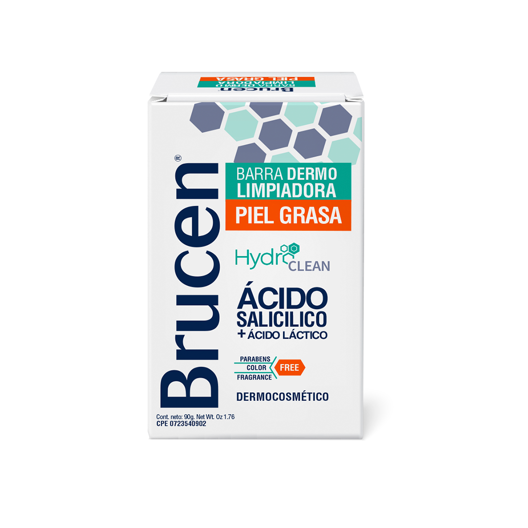 LIMPIADOR BARRA HYDRO CLEAN ACIDO SALICILICO PIEL GRASA 90GR