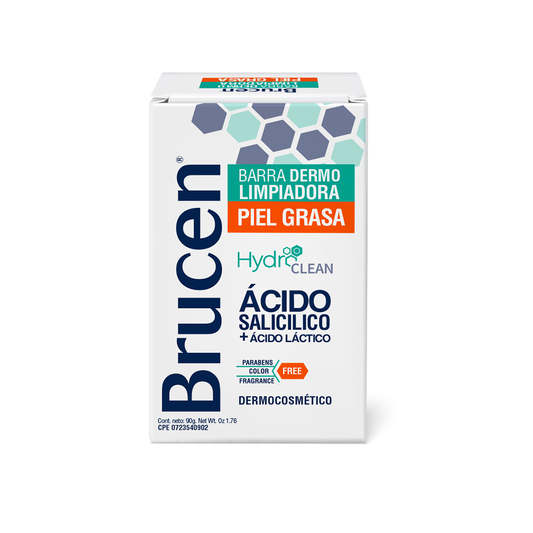 LIMPIADOR BARRA HYDRO CLEAN ACIDO SALICILICO PIEL GRASA 90GR
