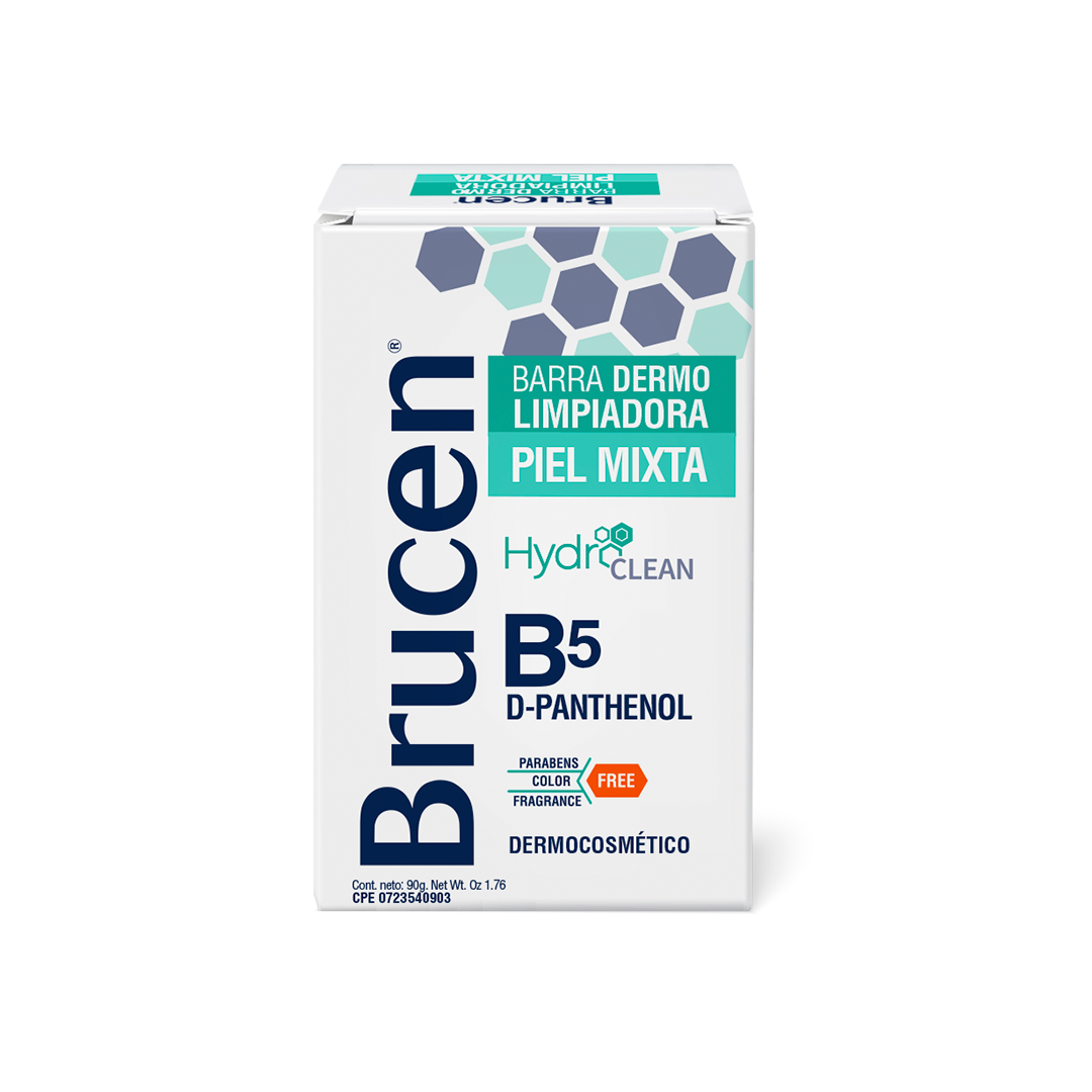LIMPIADOR BARRA HYDRO CLEAN B5 PANTHENOL PIEL MIXTA 90GR