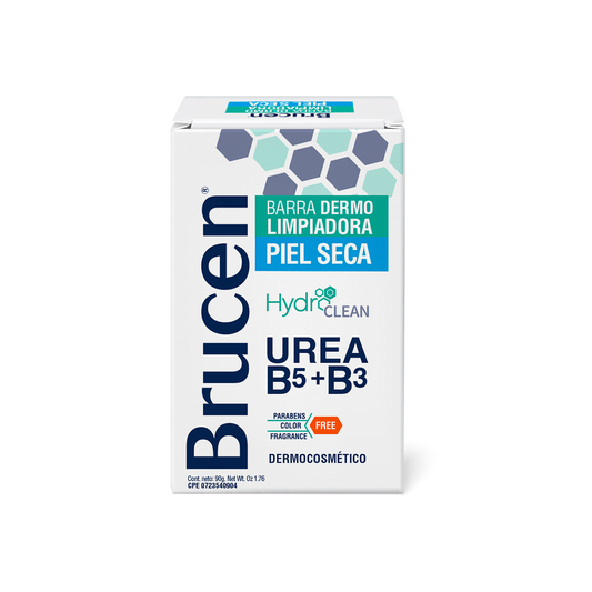 LIMPIADOR BARRA HYDRO CLEAN UREA B5 B3 PIEL SECA 90GR