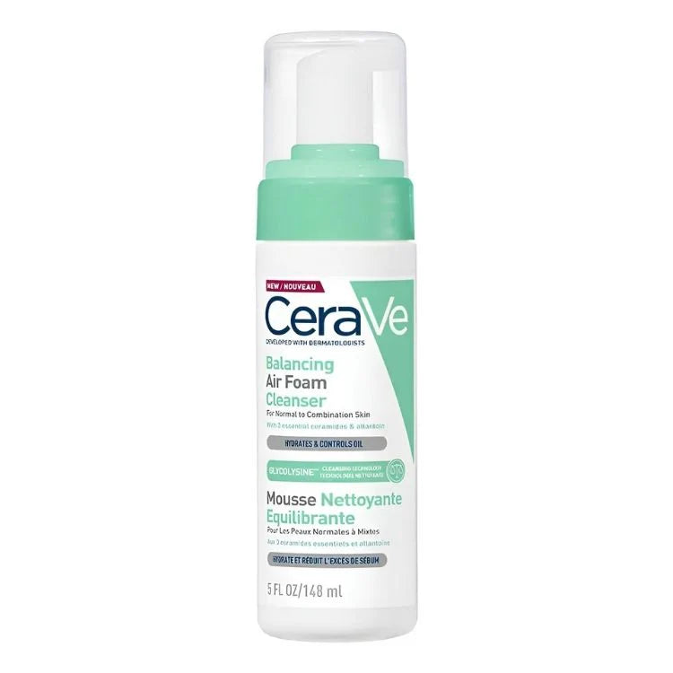 LIMPIADOR FACIAL AIR FOAM REEQUILIBRANTE 148ML - CERAVE - Adrissa Beauty - Cuidado de la piel
