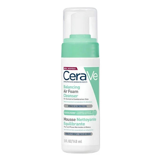 LIMPIADOR FACIAL AIR FOAM REEQUILIBRANTE 148ML - CERAVE - Adrissa Beauty - Cuidado de la piel