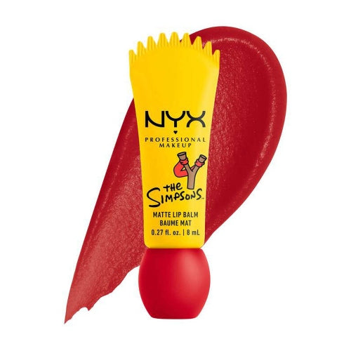 LIP BALM MATTE THE SIMPSONS REBEL RED