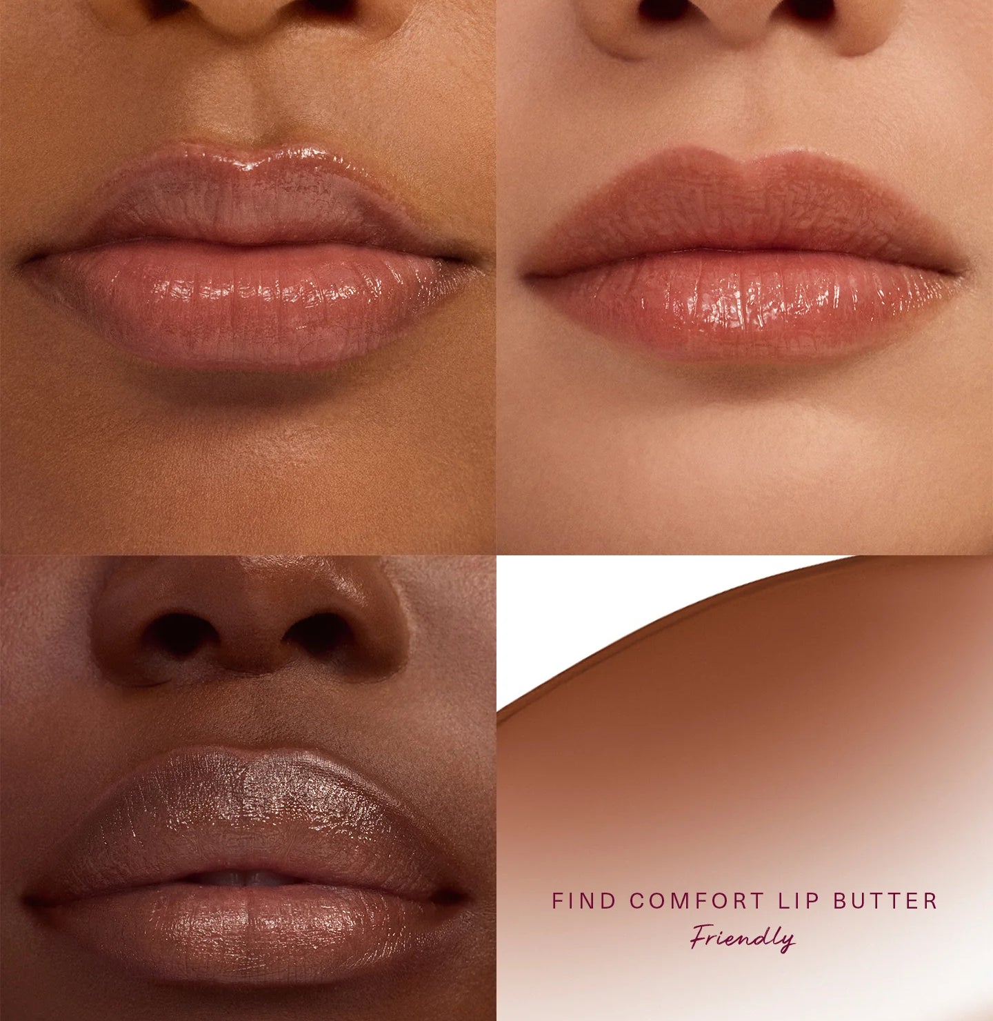 LIP BUTTER BALM FIND COMFORT FRIENDLY - RARE BEAUTY - Adrissa Beauty - Maquillaje