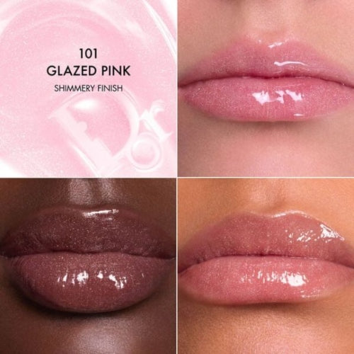 LIP GLOW BUTTER HYDRATING 101 GLAZED PINK - DIOR - Adrissa Beauty - Maquillaje