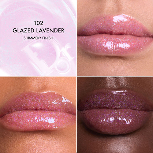 LIP GLOW BUTTER HYDRATING 102 GLAZED LAVENDER - DIOR - Adrissa Beauty - Maquillaje