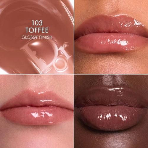 LIP GLOW BUTTER HYDRATING 103 TOFFEE - DIOR - Adrissa Beauty - Maquillaje