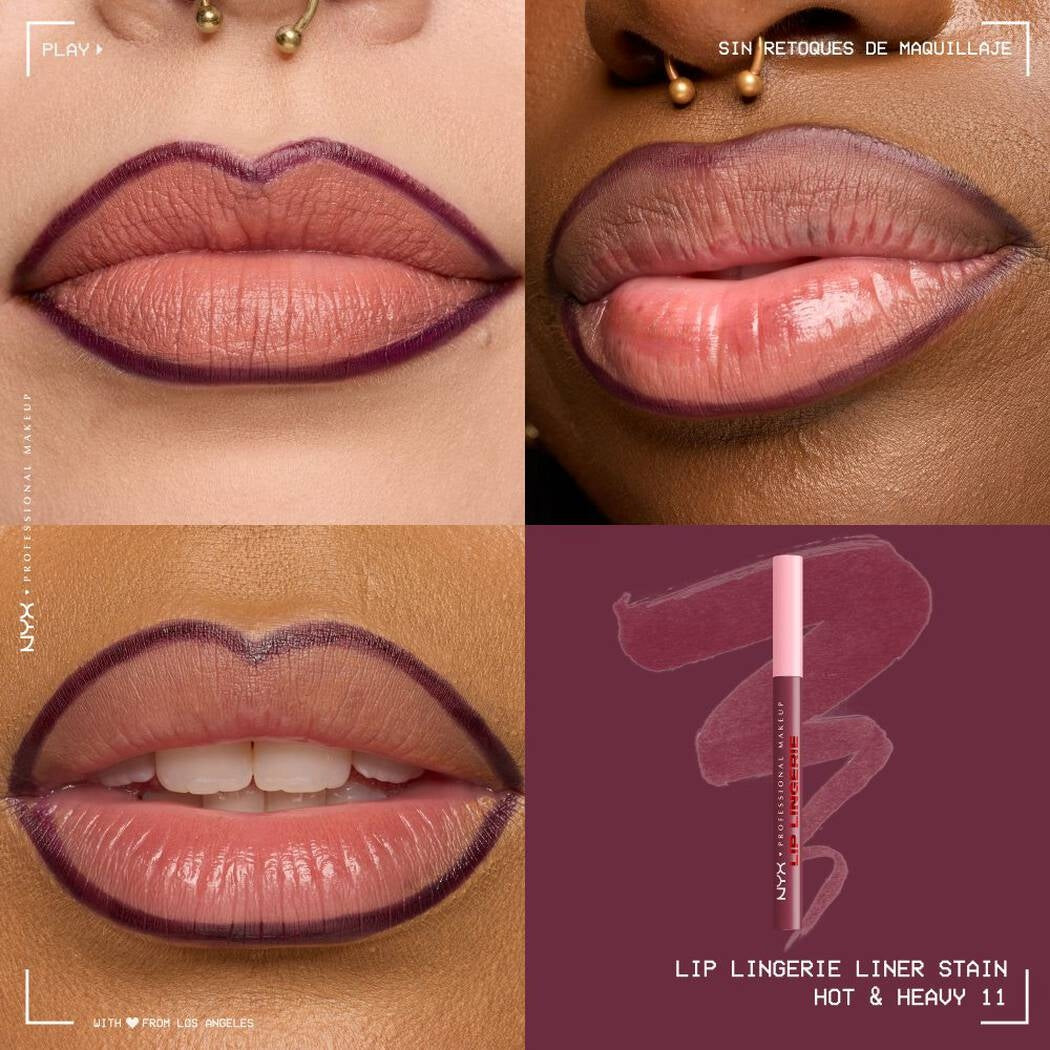 LIP LINER LINGERIE HOT HEAVY