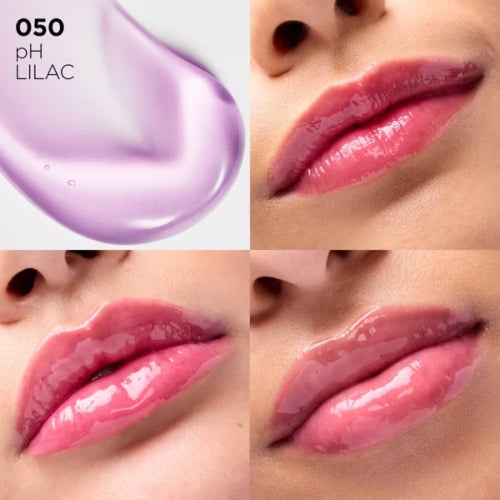LIP OIL PLUMP HYALURON PH 050 PH LILAC - LOREAL - Adrissa Beauty - Maquillaje