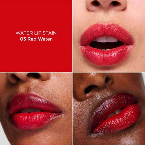 LIP WATER LIP STAIN 03 RED WATER 7ML - CLARINS - Adrissa Beauty - Maquillaje