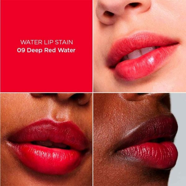 LIP WATER LIP STAIN 09 DEEP RED WATER 7ML - CLARINS - Adrissa Beauty - Maquillaje