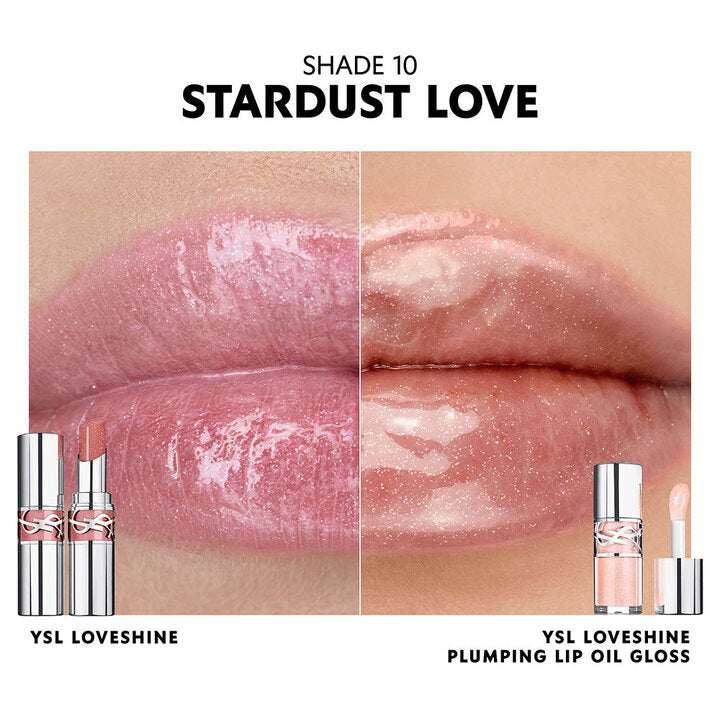 LIP OIL GLOSS YSL LOVESHINE 10 STARDUST LOVE - YVES SAINT LAURENT - Adrissa Beauty - Maquillaje