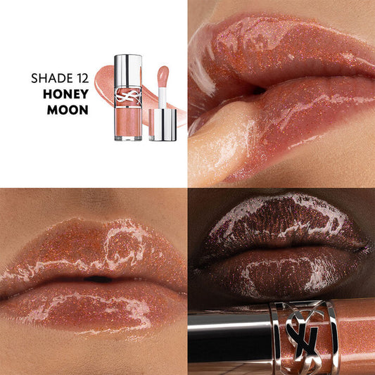 LIP OIL GLOSS YSL LOVESHINE 12 HONEY MOON - YVES SAINT LAURENT - Adrissa Beauty - Maquillaje