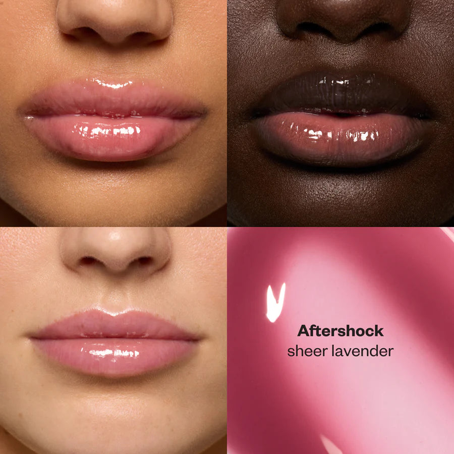 LIP PULSE GLASSY PLUMPER AFTERSHOCK - KOSAS - Adrissa Beauty - Maquillaje