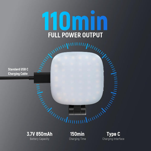 LUZ CUADRADA MAGSAFE ESPEJO