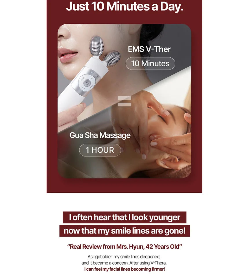 DISPOSITIVO EMS V THERA - MOMMY CARE - Adrissa Beauty - Electrónica