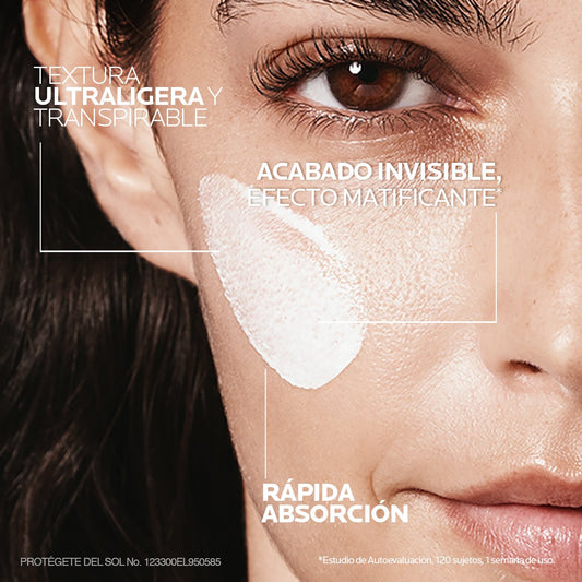 PROTECTOR SOLAR ANTHELIOS UV AIR OIL CONTROL SPF50 40ML - LA ROCHE POSAY - Adrissa Beauty - Cuidado de la piel