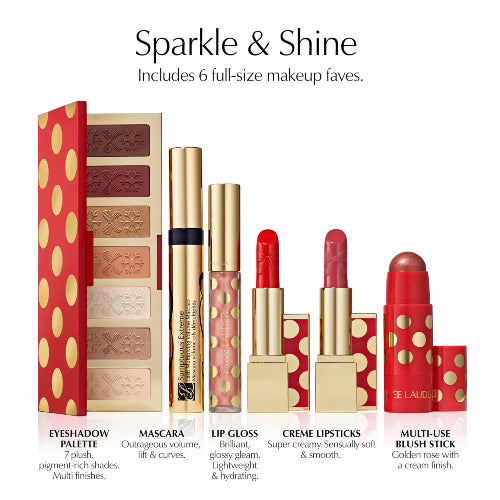 MALENTIN HOLIDAY BLOCKBUSTER BEAUTY 12PZAS - ESTEE LAUDER - Adrissa Beauty - maquillaje