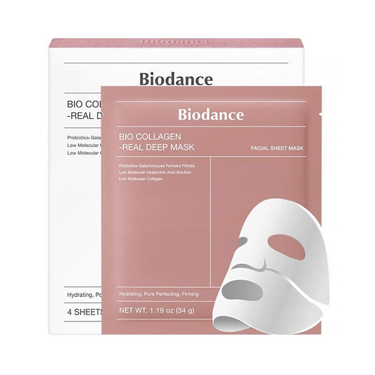 MASCARA BIO COLLAGEN-REAL DEEP 4 UNIDADES - BIODANCE - Adrissa Beauty - Cuidado de la piel