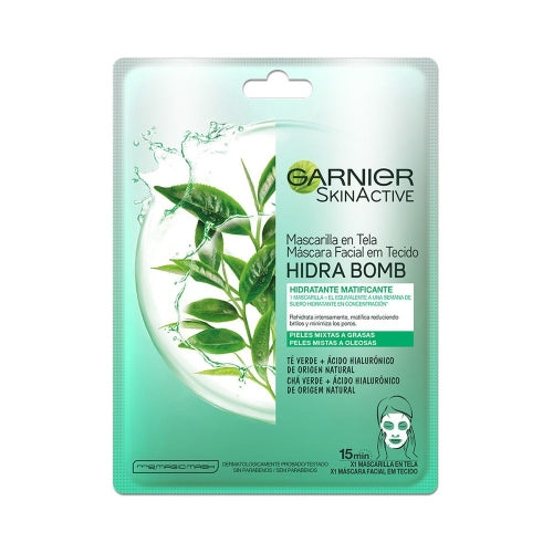 MASCARILLA FACIAL HIDRA BOMB MATIFICANTE - GARNIER - Adrissa Beauty - 