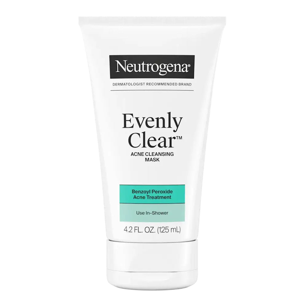 MASCARILLA LIMPIADORA ACNE EVENLY CLEAR 125ML - NEUTROGENA - Adrissa Beauty - Cuidado de la piel