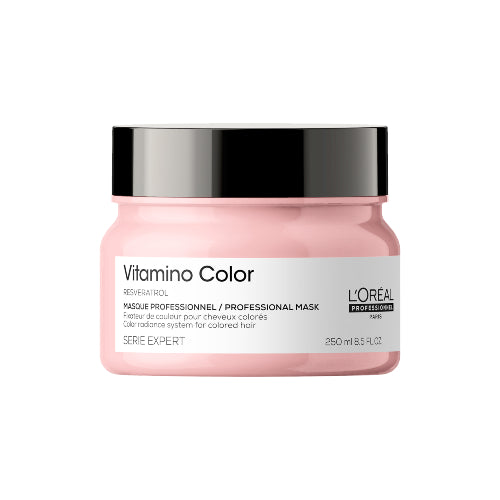 MASCARILLA VITAMINO COLOR RESVERATROL 250ML - LOREAL PROFESSIONNEL - Adrissa Beauty - Cuidado capilar